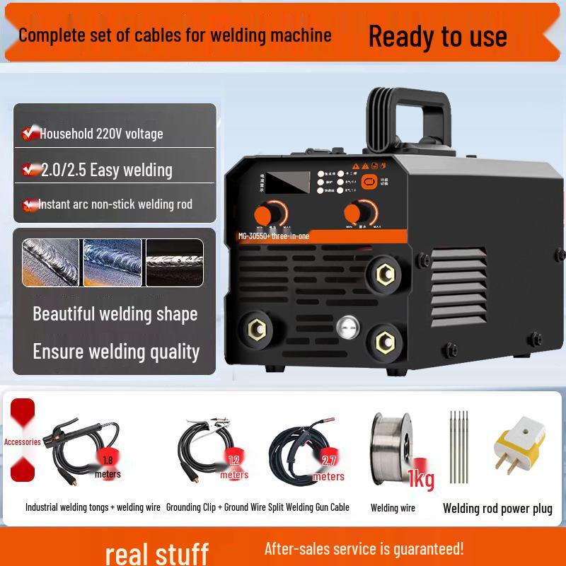 

Портативный MIG/MAG Аргонодуговой Сварочный Аппарат - Многофункциональный Безвоздушный 3-в-1 MIG-305 Электрический Сварочный Аппарат