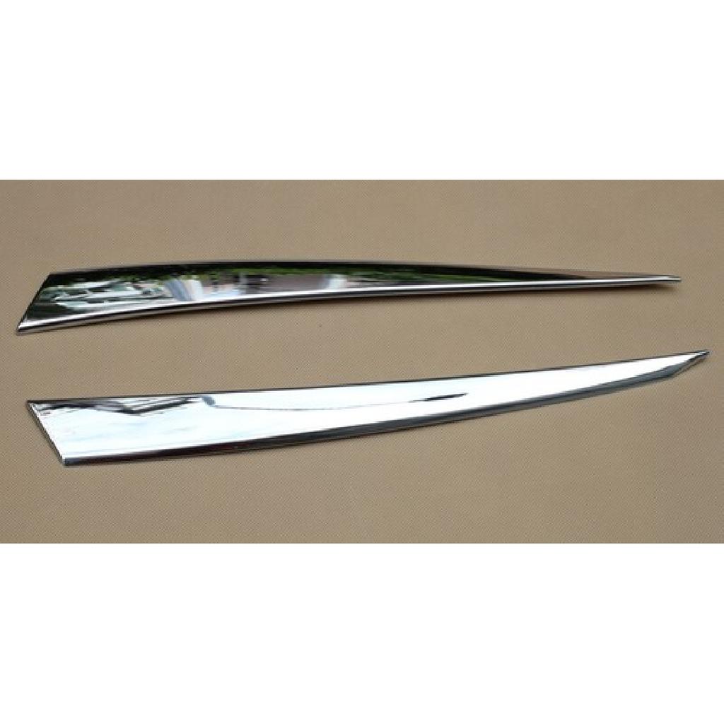 Chrome Rear Tail Light Strips For Mazda3 BM Sedan 2014-2018 Accessories