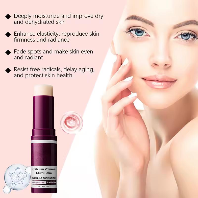 Collagene Rimozione Rughe Balsamo Multi Rimbalzo Stick Istantaneo Anti-Età Rassodante Lifting Illuminante Pelle Viso Spenta Idratante Cosmetici