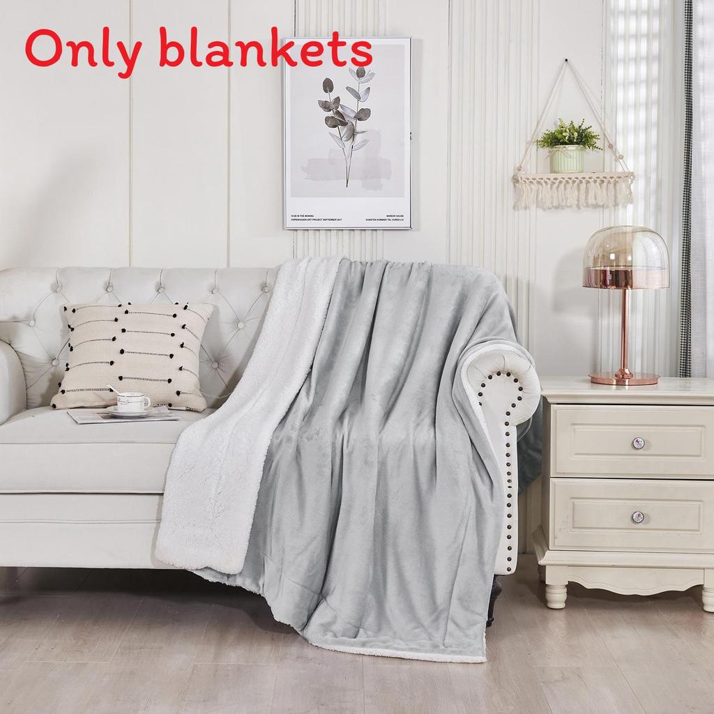 Plush Versatile Blankets With Classic Solid Colors For Home Decor Gifts And