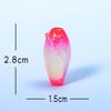 9Pcs Unique Simulation Mini Luminous Vase Ornaments DIY Micro Landscape Dollhouse Decor for Shelf Display