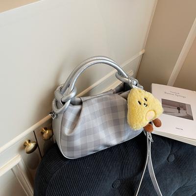 Niche Bag Women's New Summer Simple Chain Bag Messenger Bag High Value Portable Pleated Bag