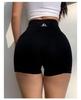 High-Waist Peach Lift Yoga Shorts - Tummy Control, Quick-Dry, Anti-Exposure Fitness Leggings for Women
