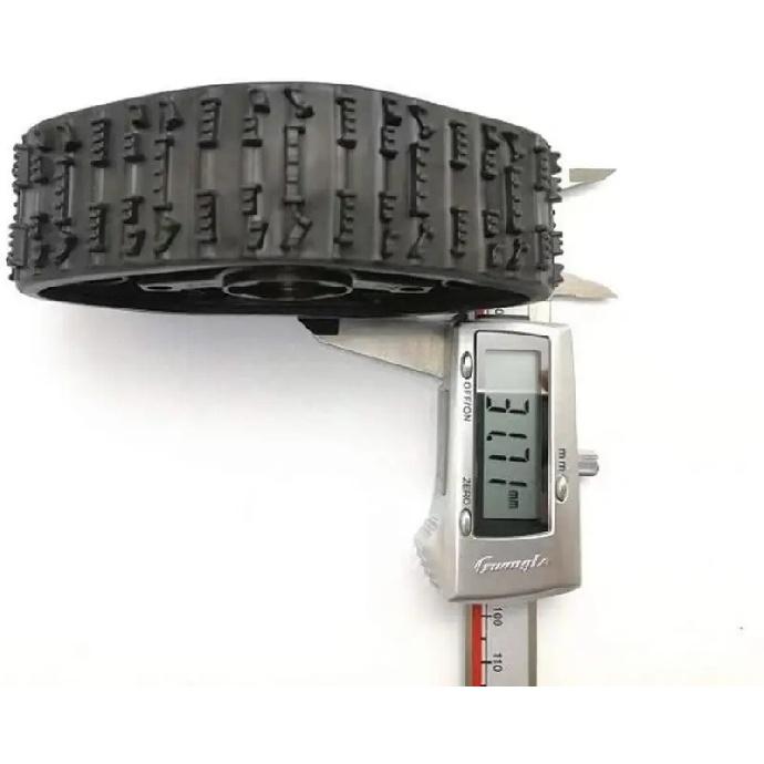 4pcs RC Snow Track Wheel Tire Round Wheel Accessories for 4WD Military Land Rover FY001,FY002,FY003