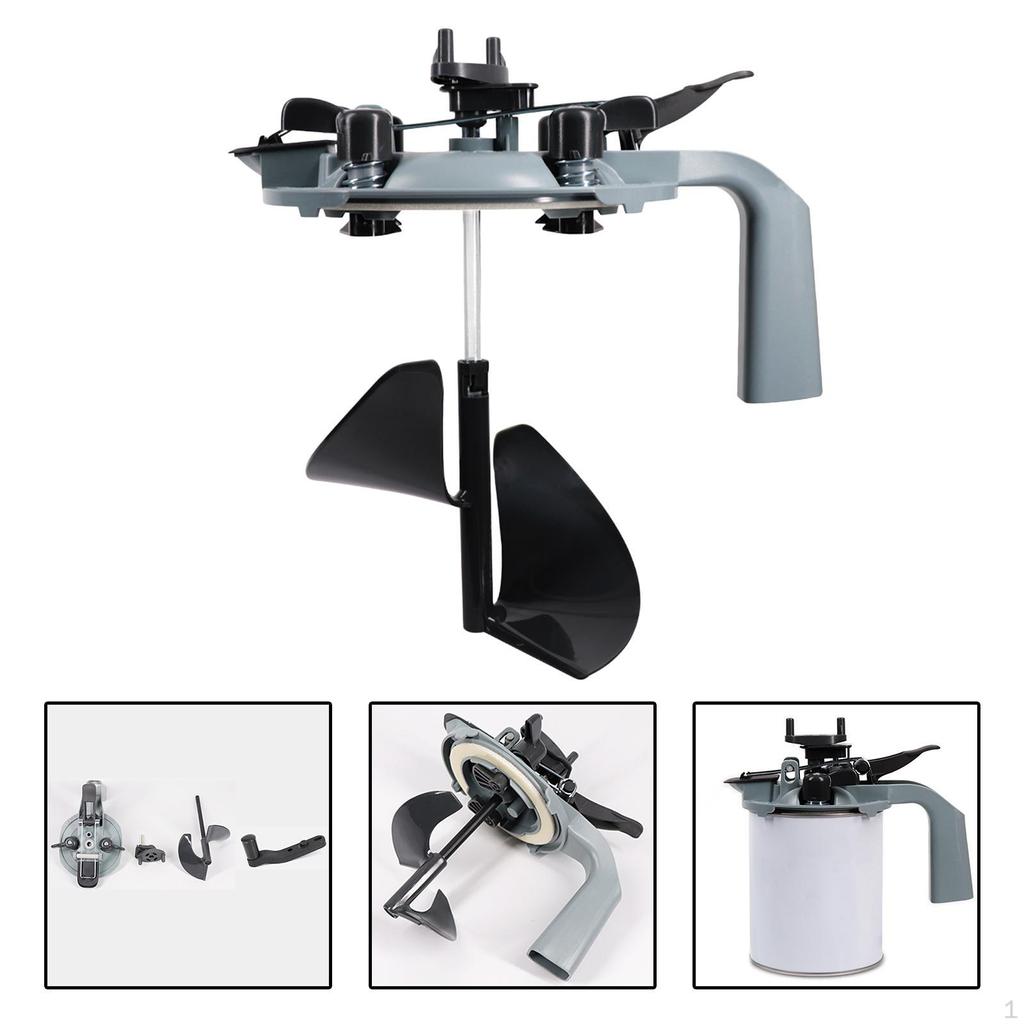 Lid, Lid Slurry Cover Agitator Car Mixing Easy to Operate Shaker