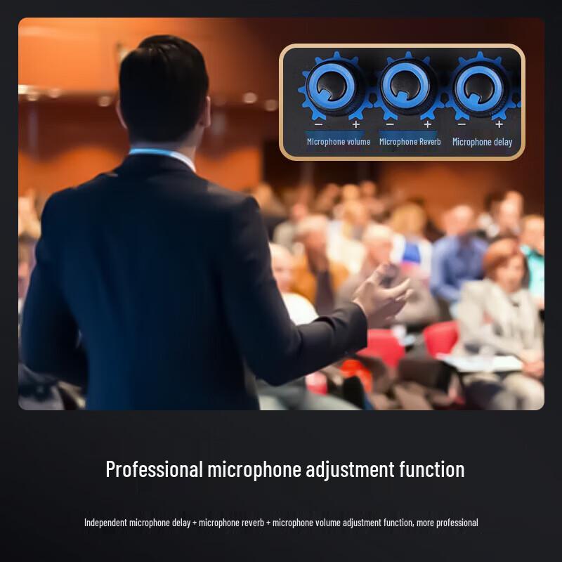 SAST 18-inch Portable Trolley Bluetooth Speaker CN plug (adapter included)