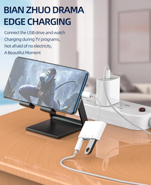 USB C Card Reader Cable for iPhone 15 Android Phone SD TF OTG Memory Card Connector TYPE C Charging Dock Multi Port Card Reader