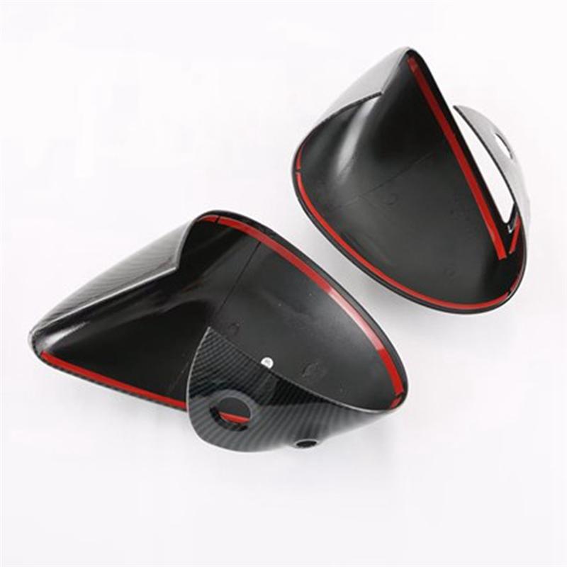 Car Carbon Fiber Style Door Side Mirror Cover Trim Sticker Accessories For BYD Dolphin Atto1 EA1 2026 2026