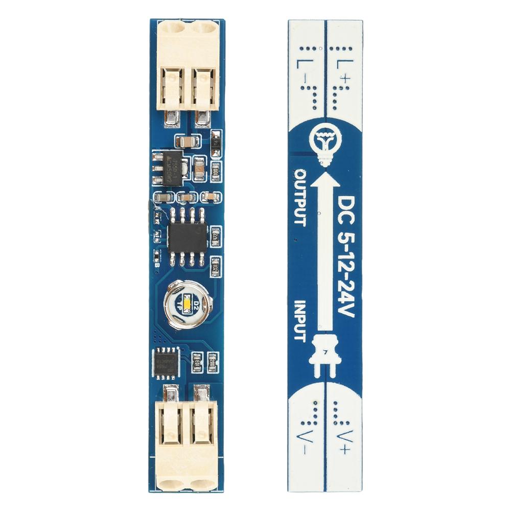 DC5V/12V/24V Touch Sensitive Switch Module Built-In Infinite Dimming 4A Line Light Cabinet Light Intelligent Sensor