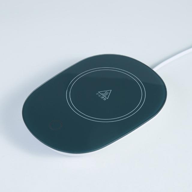 Hrnek na kávu Ohřívač podložka Ohřívač šálků Podložka na stálou teplotu Vyhřívání USB Sada podložky pod elektrický hrnek Mléko Čaj Voda Dárek do domácí kanceláře