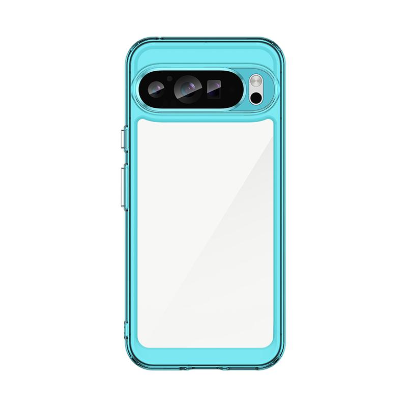 Transparent Phone Case For Google Pixel 9 Pro XL Case Silicone Colorful Back Cover Google Pixel 9 Case For Google Pixel 9 Pro XL