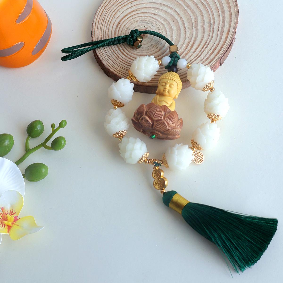 

Подвеска Лотос Будды: Подвеска на зеркало автомобиля и подарок для путешествий Pendant Only