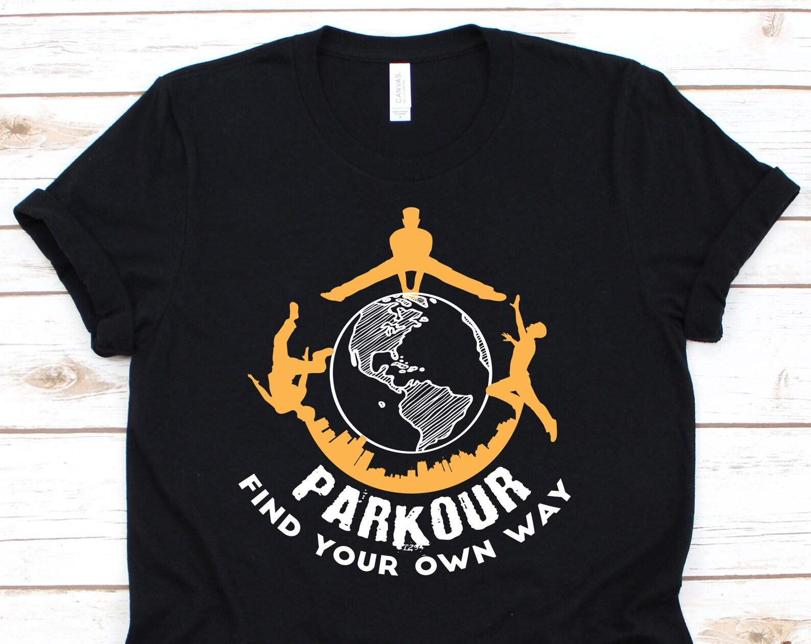 Cool Parkour Lover Shirt, Retro City Freerunner Tank Top, Street Gymnastics Crop Tee, Freestyle Urban Ninja T Shirts, Gift Party Present 110