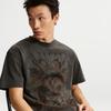 Nike Men's Retro Distressed Print Casual Short Sleeve T-Shirt