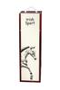 Irish Sport - Wine Box with a Horse, Alcohol Box with Graphics, Personalized Gift Box from the Art-Dog Brand