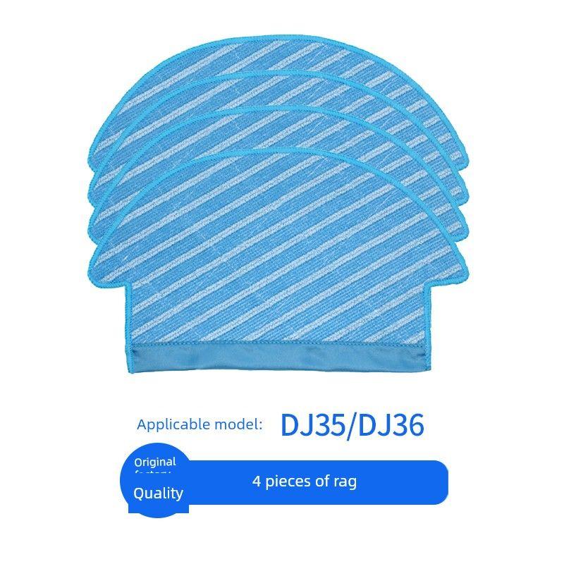 Suitable for Ecovacs Sweeping Robot Accessories Dj35 Dj36 Side Brush Main Brush Filter Cloth Bracket Cleaning Solution