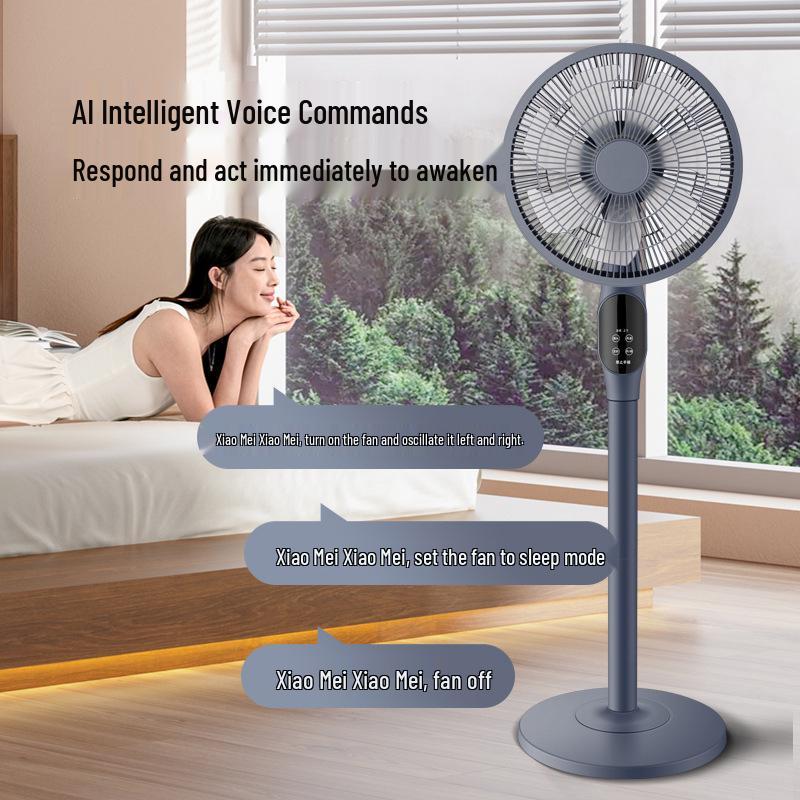 Smart Stand-up Oscillating Fan for Home and Office