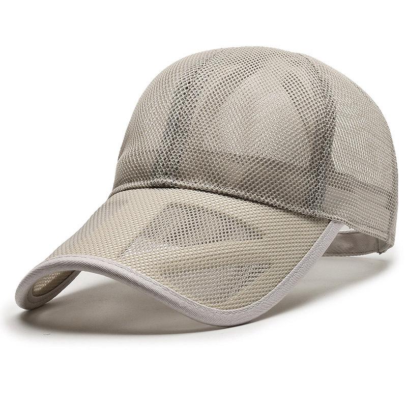 Unisex Summer Mesh Baseball Cap - Breathable, Sun Protection for Outdoor Sports