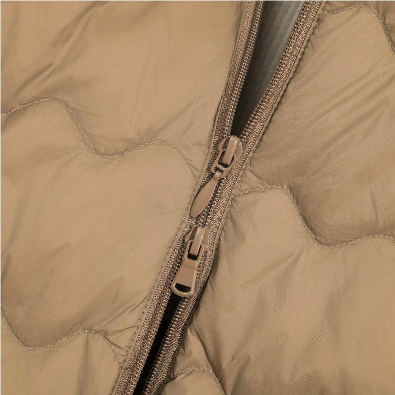 Women's Long Over-the-Knee Lightweight Duck Down Hooded Winter Jacket - Korean Style, Slimming, and Warm.