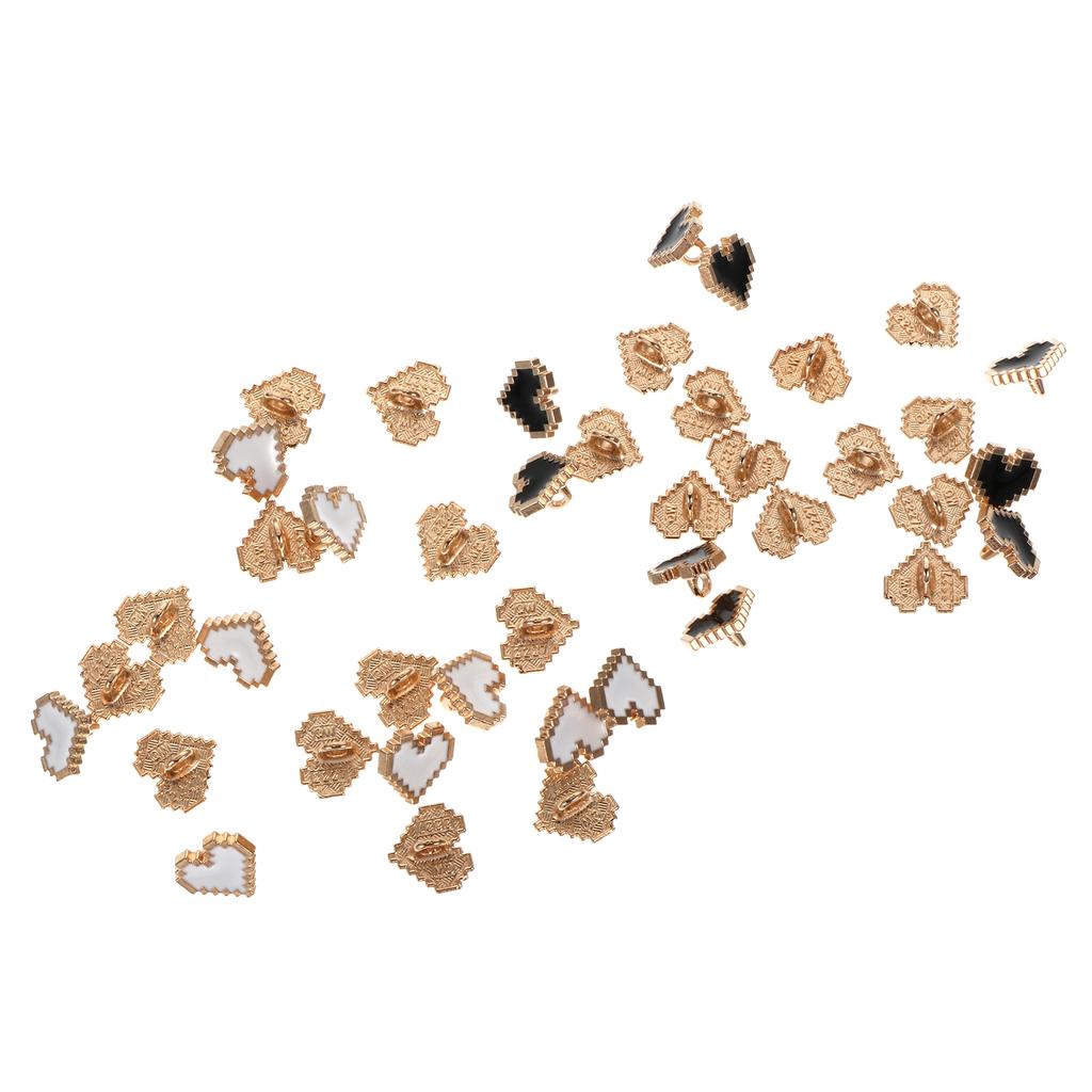 Joom Mr J Dinnerpcs Heart Shape Decorative Creative Metal Buttons Diy Clothes Buttons For Sweater Buy At A Low Prices On Joom E Commerce Platform