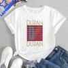 Newly Launched Duran Duran Band Summer Trendy Shortsleeved Tshirt Suitable for Both Unisex and Unisex Large Size