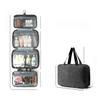 Polyester Travel Toiletry Organizer With Multiple Compartments For Packing Convenience