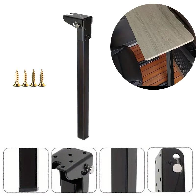 70cm Foldable Table Leg Motorhome Dinner Table Folding Support Leg Metal Camping Table Rack Cabinet Furniture Replacement Part