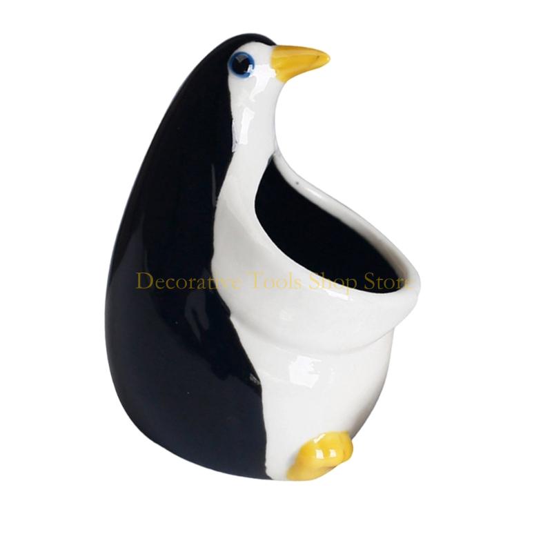 QX2E Ceramic Animal Fleshy Plant Flower Pot for Home Green Plant Potted Plant Personality Creative Ceramic Ornaments Home