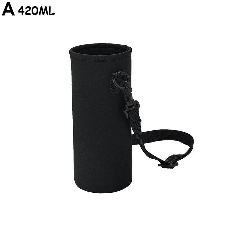 Portable Water Bottle Insulated Neoprene Holder Strap With Carrier Shoulder Bag Cover Strap Shoulder Bag Adjustable Case Po Q2T3