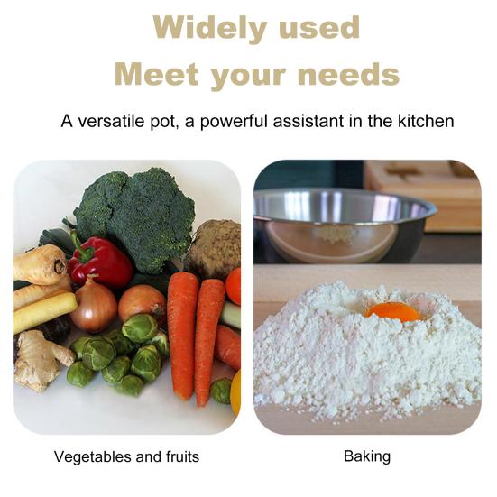 5Pcs Stainless Steel Mixing Bowls Set Food Grade BPA Free Polished Surface Thickened Multi-Functional Large Soup Basins