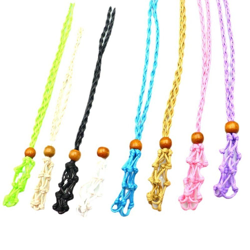 Braided Necklace Cord Hand-woven Braided Necklace Cord Crystal Necklace Holder  Crystal Accessories