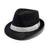 Fashion Weaving Jazz Hat With Wide Brim And Sunshade Design For Daily Outfit