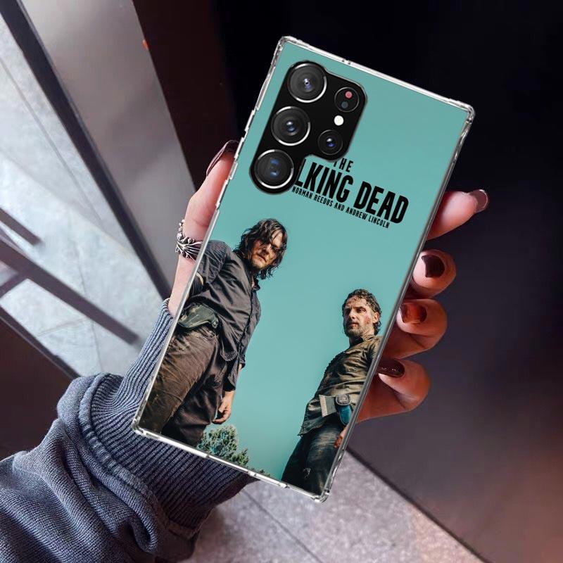 The Walking Dead Daryl Dixon Phone Case For Samsung Galaxy S23 S24 S25 Edge S26 Ultra S22 + S21 Plus S20 FE Cover Silicone Print