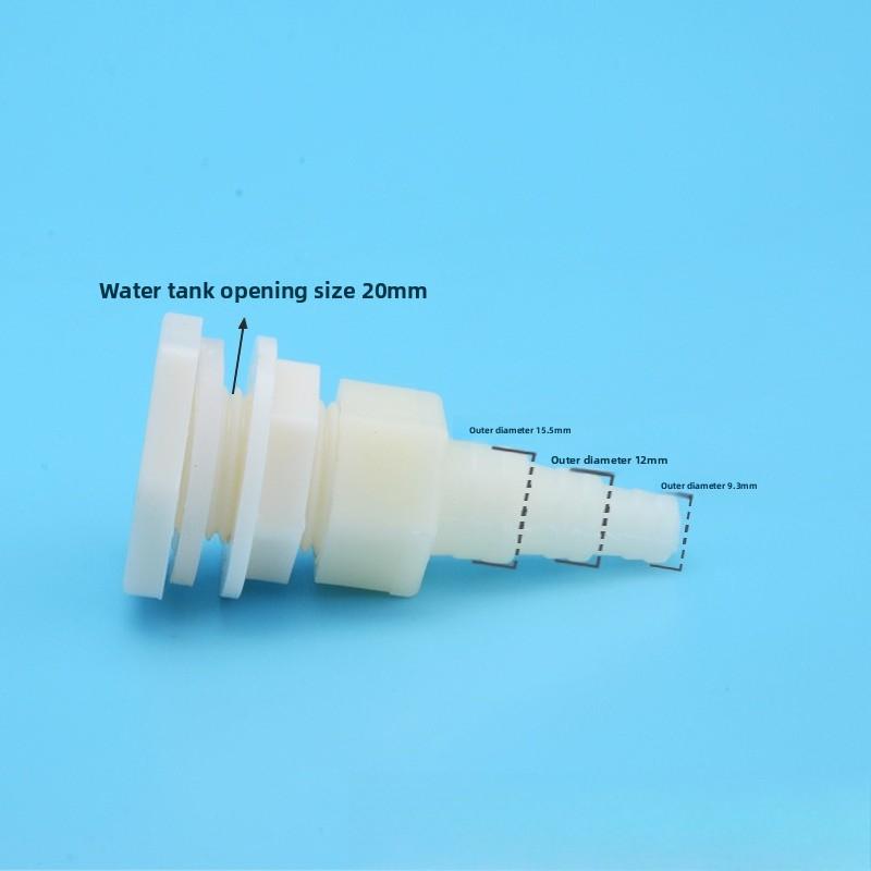 1/2 Inch Replacement Barrel Water Butt Tap Rain Barrel Tank Plastic Faucet Garden Barrel Tank Spout Valve