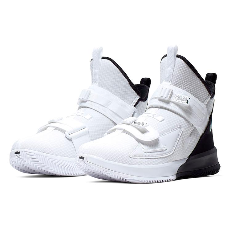 New Nike LeBron Solder 13 Essential White Black AR4228-100