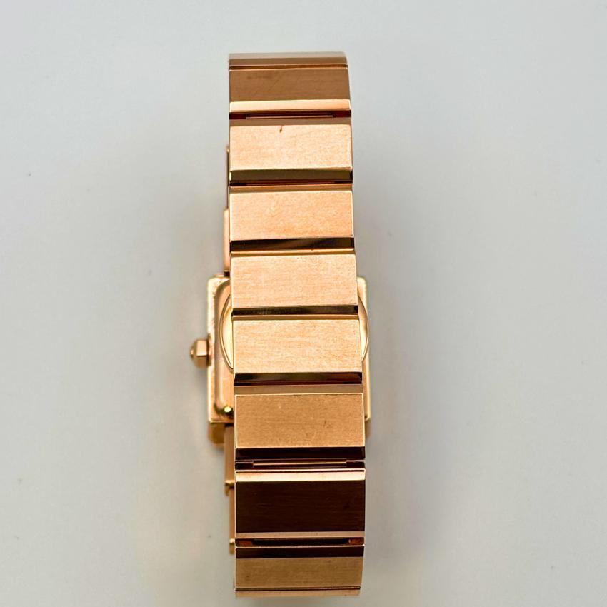 [USED] Working SEIKO Rukia Karite Diamond-Set Pink Gold Women's Watch