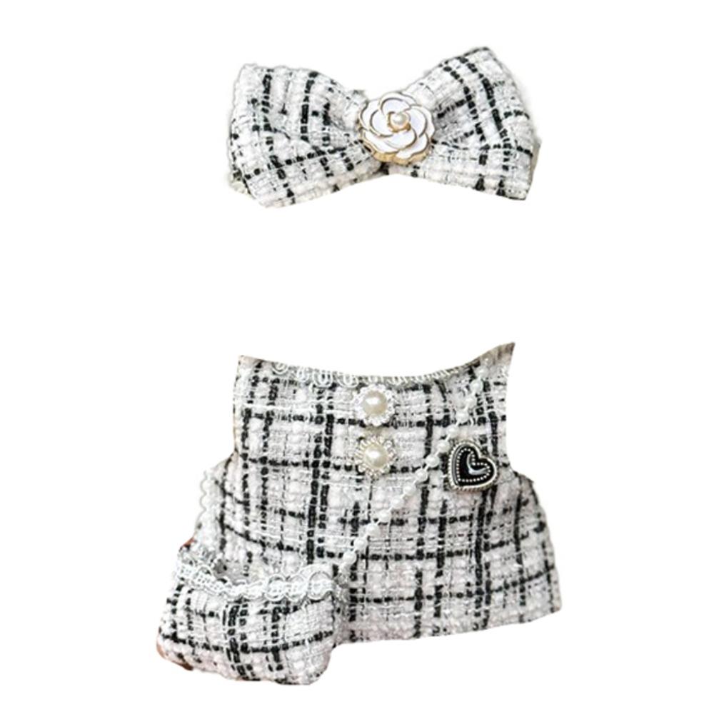 1 Set Dress Labubu Doll's Clothes Skirt Plush Dolls Clothes 17cm Labubu Clothes Set  for 17cm Labubu