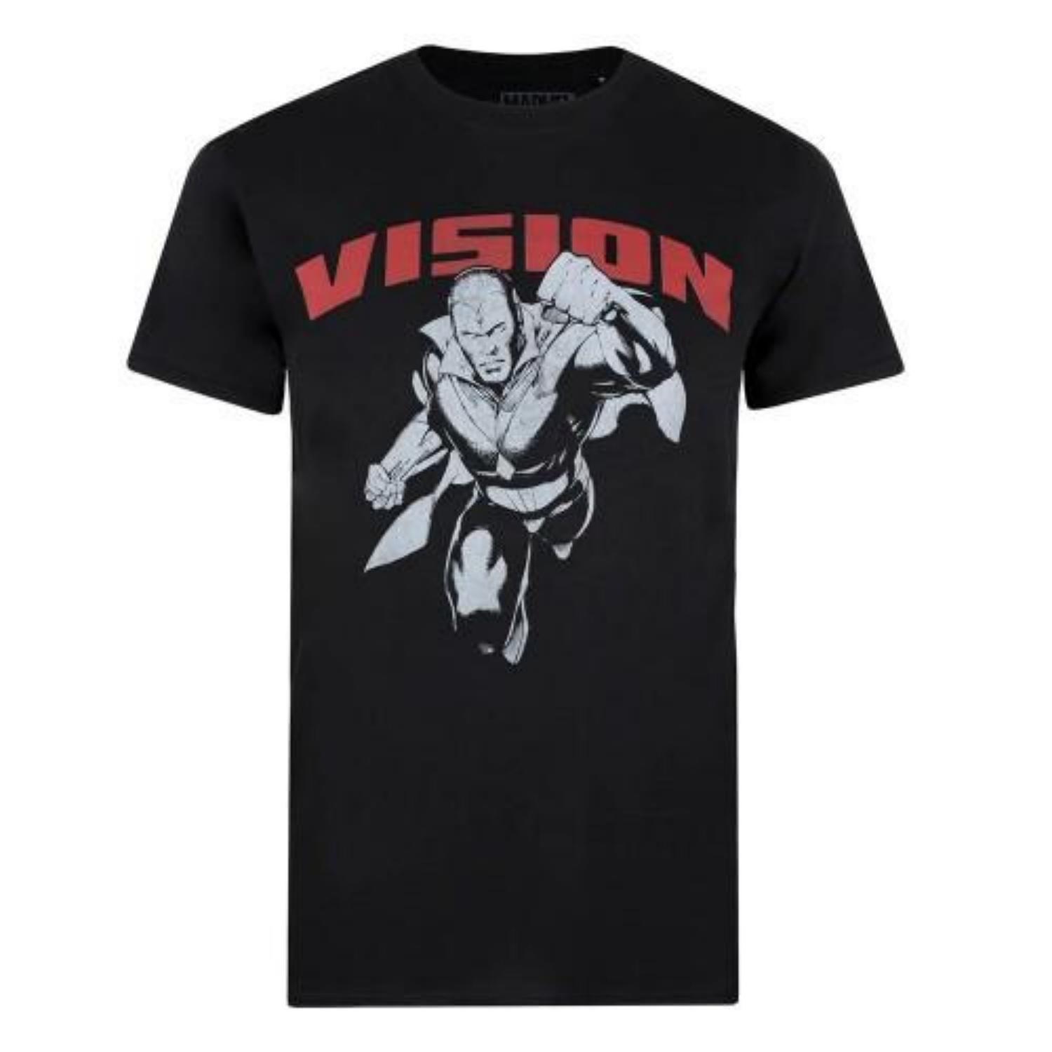 

Marvel Mens Vision T-Shirt S чёрный