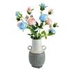 Mini Flower Artificial Rose Wedding Hotel Restaurant Desktop Decoration Ornament