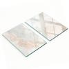 Multifunctional Decorative Tempered Glass Cutting Boards Marble 2X40X52 Cm