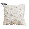 Unique Halloween Home Accessories Plush Pumpkin Cushion Cover, Throw Pillow 18 x Farmhouse Fall Covers Inches Maple Leaf Case for Sofa Couch