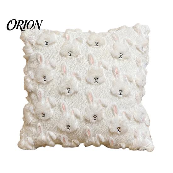 Unique Halloween Home Accessories Plush Pumpkin Cushion Cover, Throw Pillow 18 x Farmhouse Fall Covers Inches Maple Leaf Case for Sofa Couch