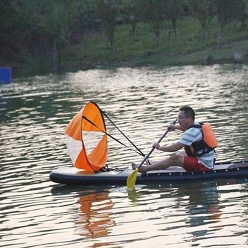 Kayak Downwinds Wind Sail Paddles Inflatable Boats Drifting Downwinds Sail for Casual Sailing Activity