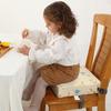 Booster Seat for Dining Table Printed Pattern Kids Booster Seat with Safety Buckles Anti-Slip Bottom Heightening Cushion