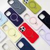 Liquid Silicone Bracket Is Suitable for Apple iPhone17 Mobile Phone Case 15Promax Wireless Charging Magnetic Fulcrum Case 14.