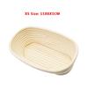 Handmade Wicker Bread Basket Kitchen Bread Boxes Rattan Woven Storage Baskets Oval Fruit Trays Bowl Rattan Organizer Plates