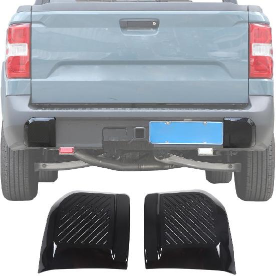 Daeiclru Auto Stoßstangenabdeckung Hinten Verkleidung Kompatibel mit Ford Maverick 2022 2023 2024 2025, Linke Seite und Rechte Seite Stoßstangenschutz Hinten Außenteil