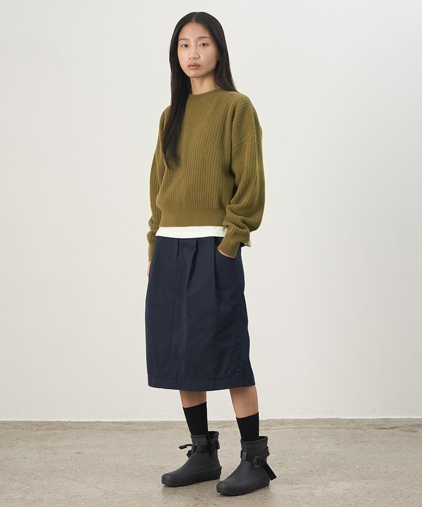 Leopeusaideuhwaiteulabel Classic Crewneck Knit Moss