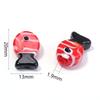 2pcs 13X20mm Lampwork Fish Beads Cute Animal Glass Loose Spacer Beads For Jewelry Making DIY Bracelets Necklace Accessories