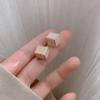 Large Retro 925 Pearl Earrings with Niche Ear Buckles for Women
